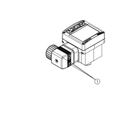 Burkert Transmitter for INLINE Sensor Fitting, Type SE39